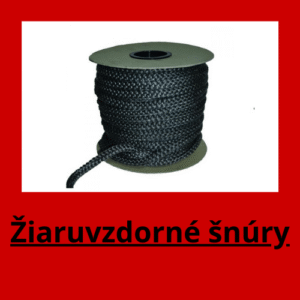 Žiaruvzdorne šnúry